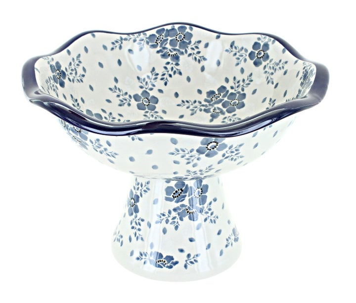 Ceramika Artystyczna Blue Fleur Décor — Polish Pottery