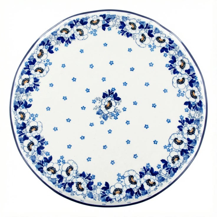 Detail image of Ceramika Artystyczna Georgia Blue Countertop Accessories — Polish Pottery