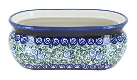 Zaklady Seaside Swirl Décor — Polish Pottery
