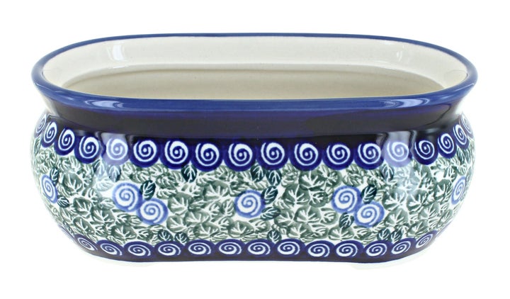 Zaklady Seaside Swirl Décor — Polish Pottery