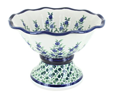 Zaklady Porcelain Vine Countertop Accessories — Polish Pottery