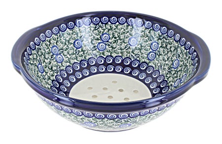 Zaklady Seaside Swirl Countertop Accessories — Polish Pottery
