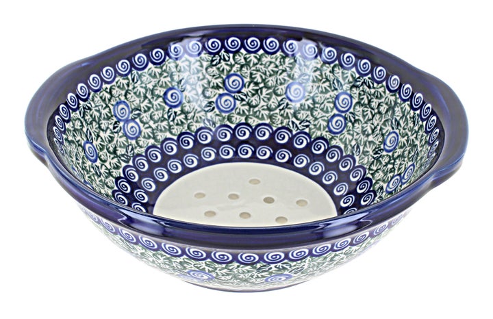 Zaklady Seaside Swirl Countertop Accessories — Polish Pottery
