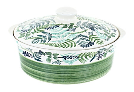 Manufaktura Floating Fern Large Bakeware — Polish Pottery