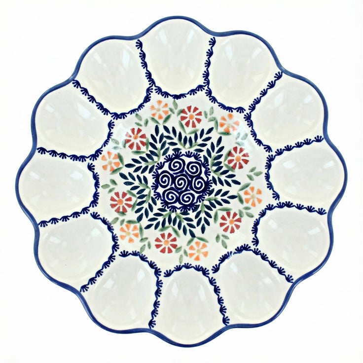 Detail image of Manufaktura Garden Bouquet Dining Accessories — Polish Pottery