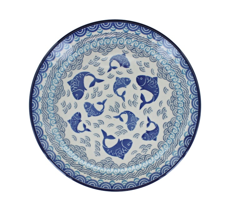 Detail image of Ceramika Artystyczna Summer Fun Dining Plates & Bowls — Polish Pottery