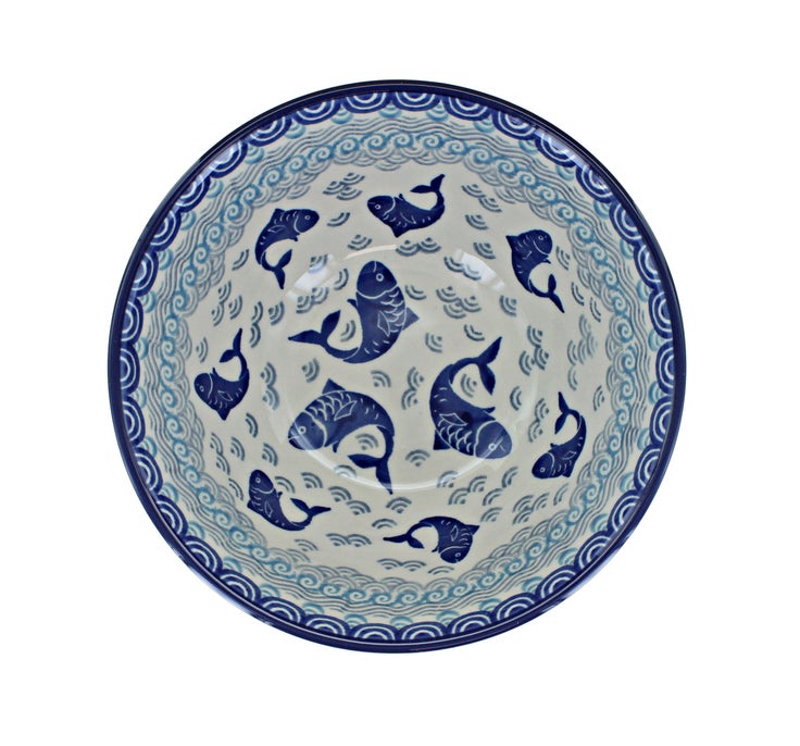 Detail image of Ceramika Artystyczna Summer Fun Dining Plates & Bowls — Polish Pottery