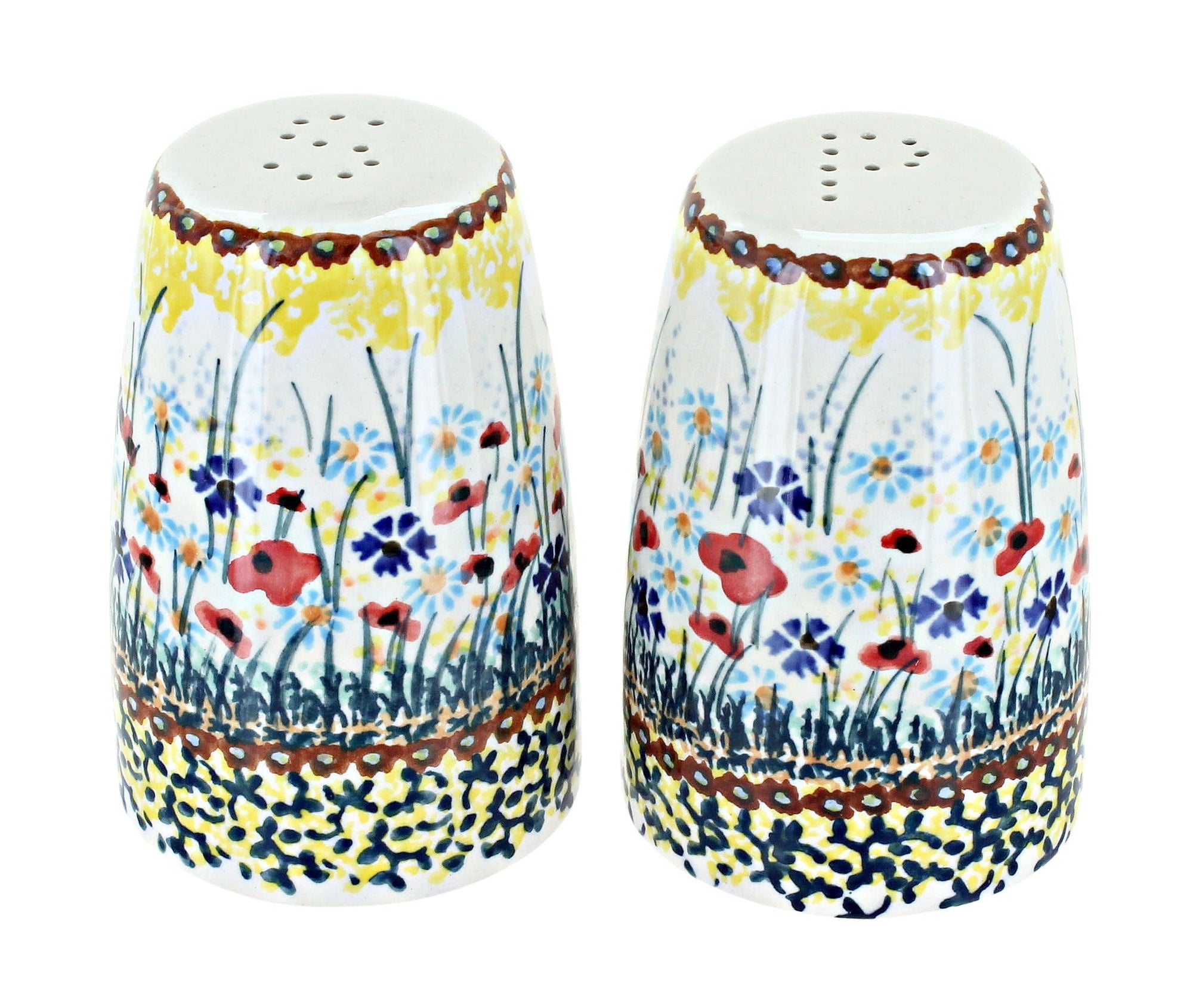 Manufaktura Prairie Garden Salt & Pepper Shaker — Polish Pottery