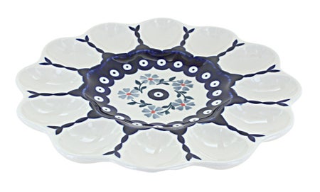 Manufaktura Blue Violet Dining Accessories — Polish Pottery