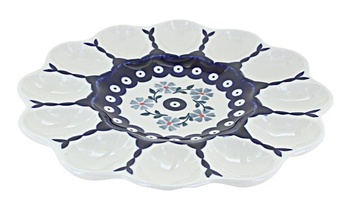 Manufaktura Blue Violet Dining Accessories — Polish Pottery