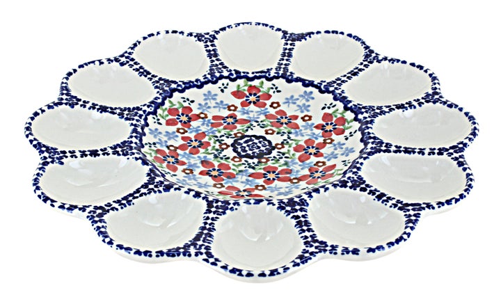 Manufaktura Red Poppy Dining Accessories — Polish Pottery