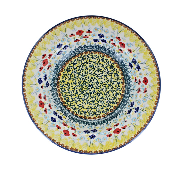 Detail image of Manufaktura Prairie Garden Dining Plates & Bowls — Polish Pottery