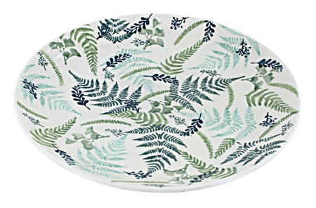 Manufaktura Woodland Fern Dining Plates & Bowls — Polish Pottery