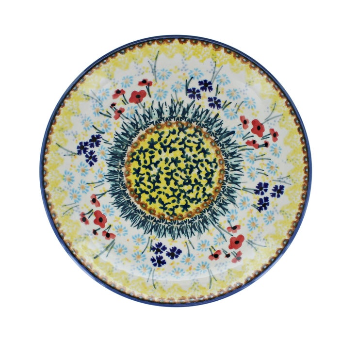Detail image of Manufaktura Prairie Garden Dining Plates & Bowls — Polish Pottery