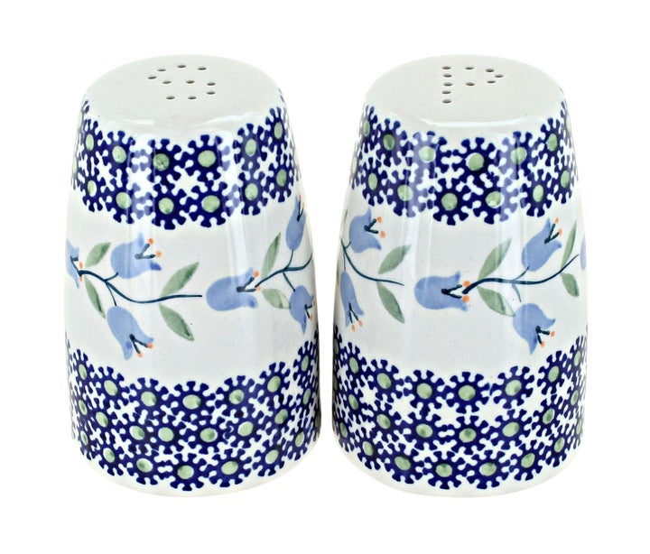 Manufaktura Tulip Salt & Pepper Shaker — Polish Pottery