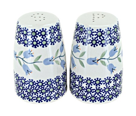 Manufaktura Tulip Salt & Pepper Shaker — Polish Pottery
