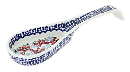 Manufaktura Red Poppy Countertop Accessories — Polish Pottery