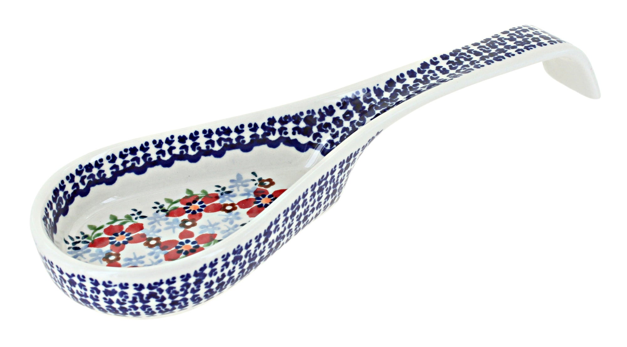Manufaktura Red Poppy Countertop Accessories — Polish Pottery