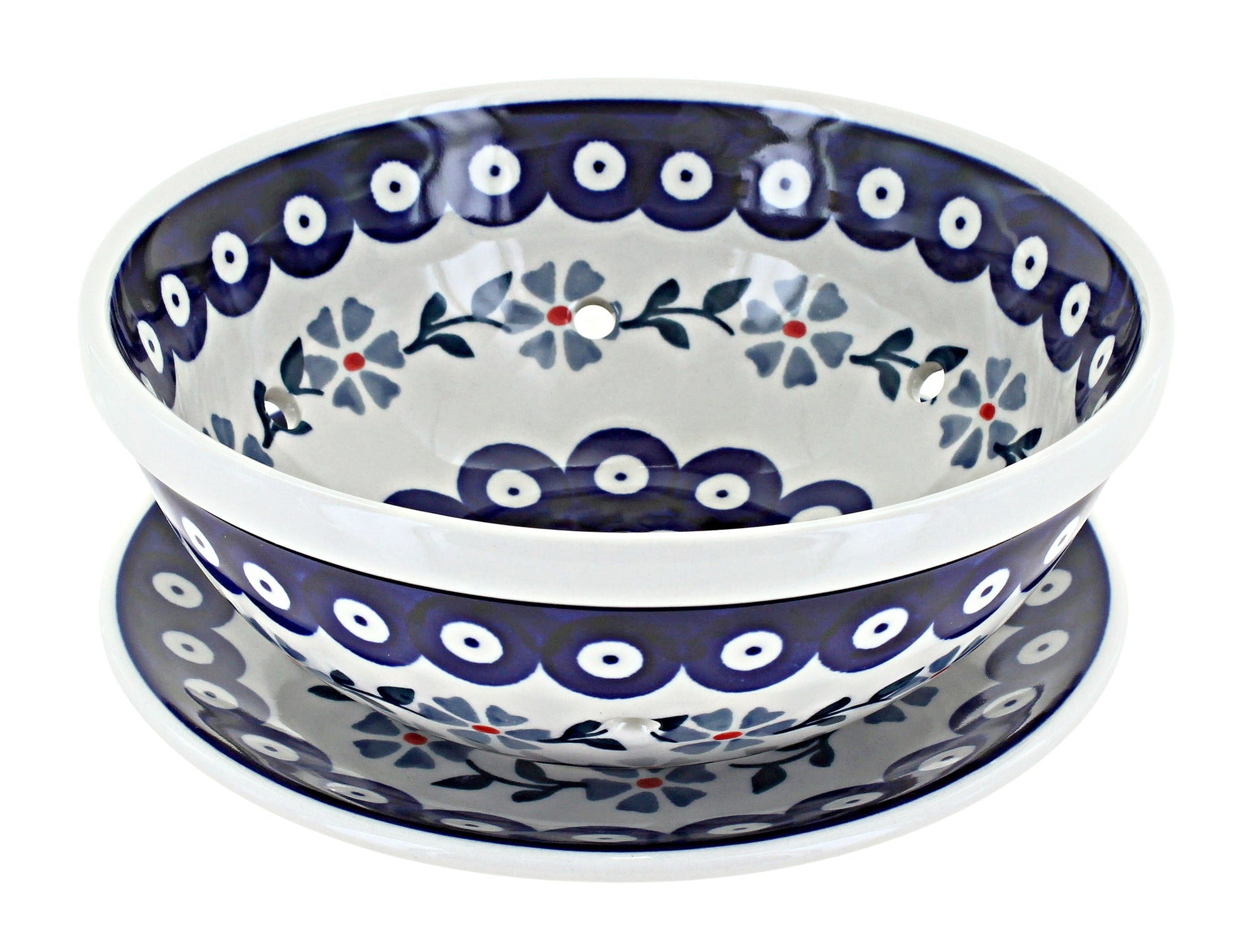 Manufaktura Blue Violet Countertop Accessories — Polish Pottery