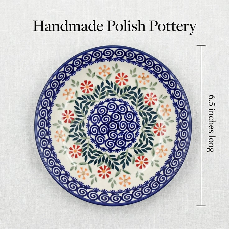 Detail image of Manufaktura Garden Bouquet Countertop Accessories — Polish Pottery