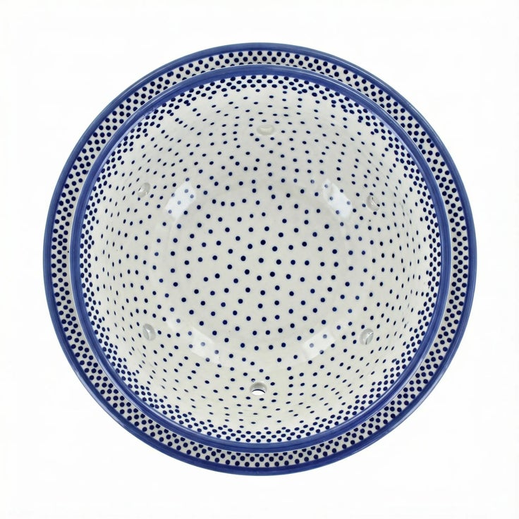 Detail image of Manufaktura Small Dots Countertop Accessories — Polish Pottery