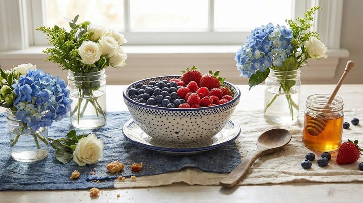 Manufaktura Small Dots Countertop Accessories — Polish Pottery
