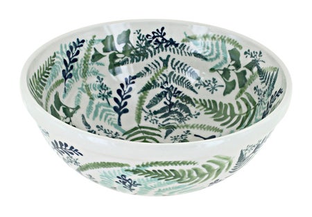 Manufaktura Woodland Fern Dining Plates & Bowls — Polish Pottery