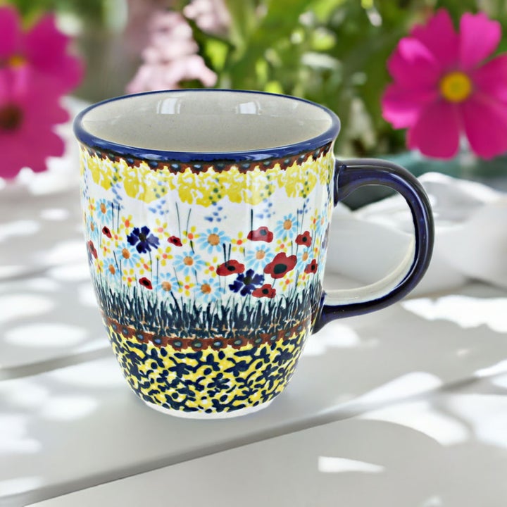Manufaktura Prairie Garden Mug — Polish Pottery