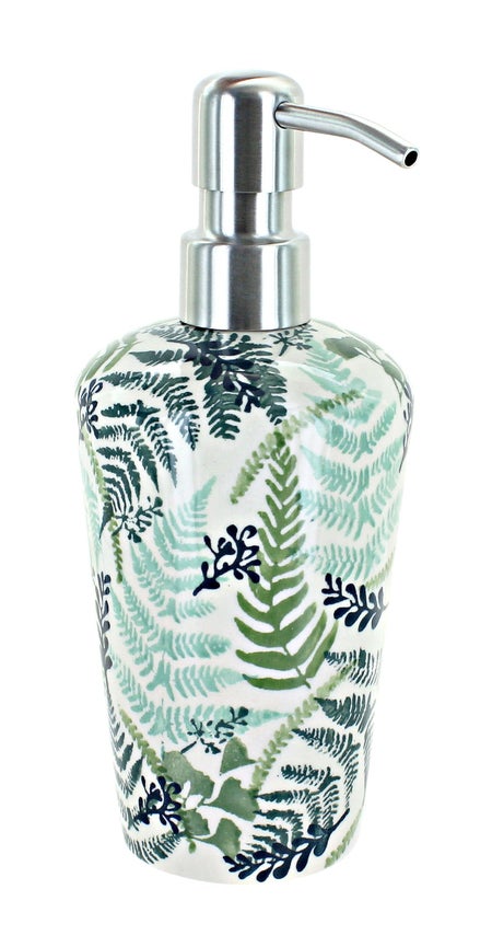 Manufaktura Woodland Fern Bathroom Accessories — Polish Pottery