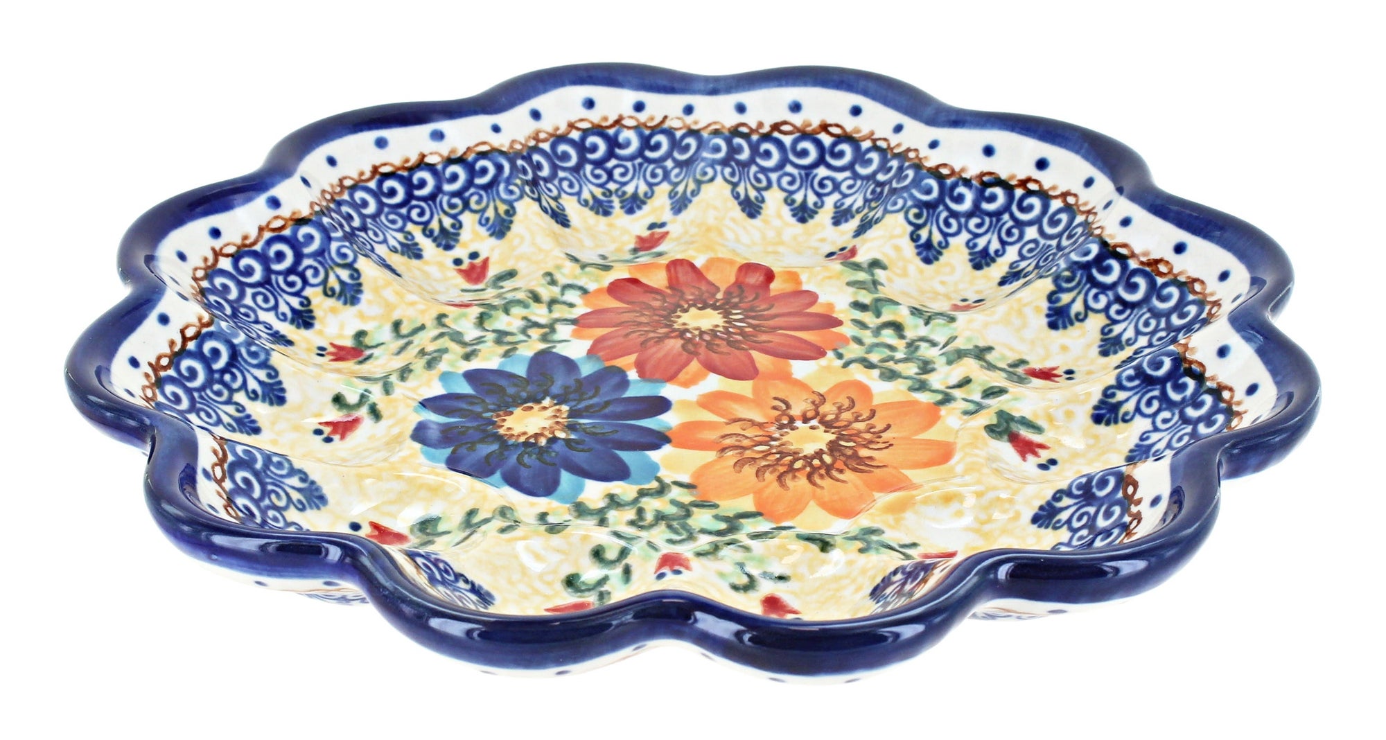 Vena Autumn Burst Dining Accessories — Polish Pottery