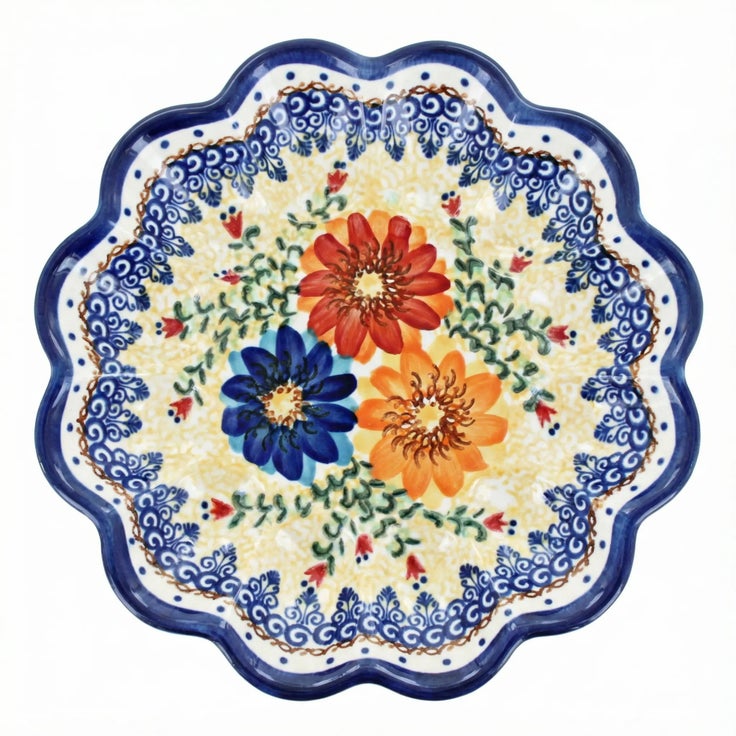 Detail image of Vena Autumn Burst Dining Accessories — Polish Pottery