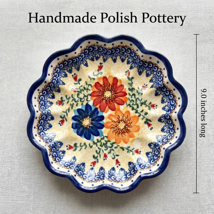 Vena Autumn Burst Dining Accessories — Polish Pottery