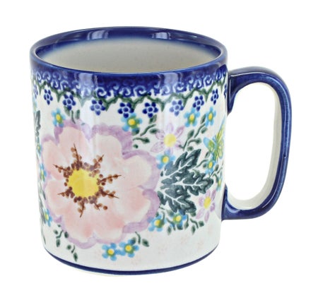 Vena Apple Blossom Mug — Polish Pottery