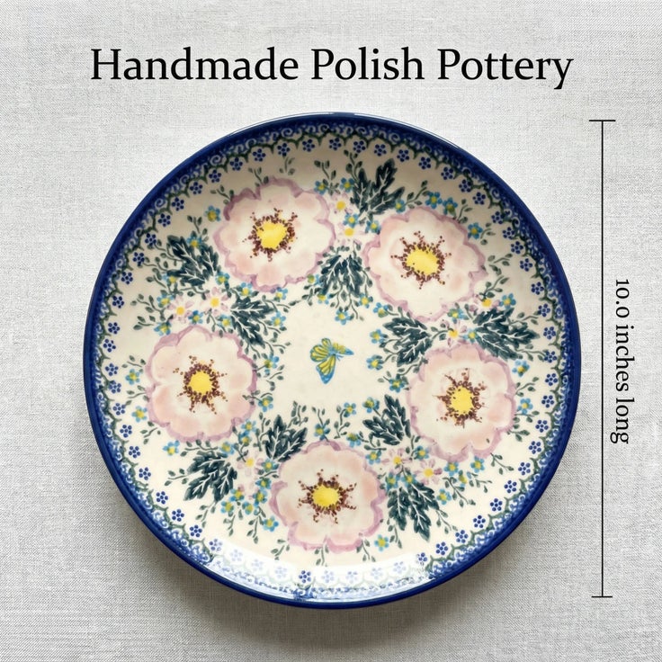 Detail image of Vena Apple Blossom Countertop Accessories — Polish Pottery