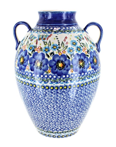 Vena Garden of Blue Décor — Polish Pottery
