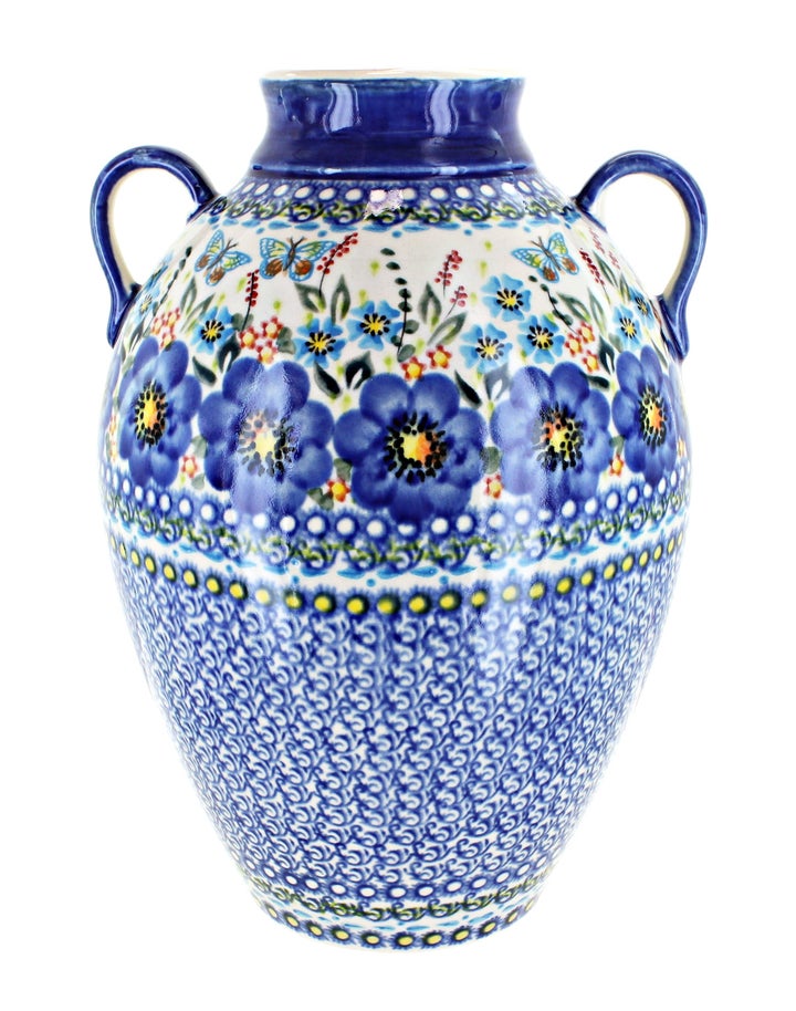 Vena Garden of Blue Décor — Polish Pottery
