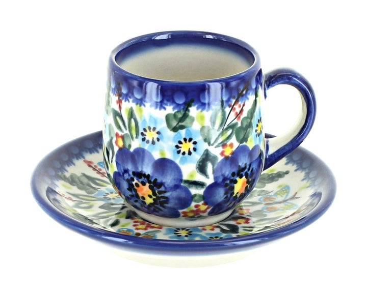 Vena Garden of Blue Coffee & Tea Accessories — Polish Pottery