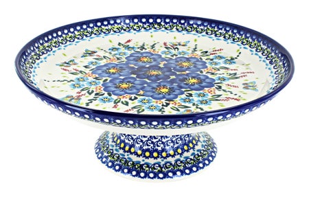 Vena Garden of Blue Countertop Accessories — Polish Pottery