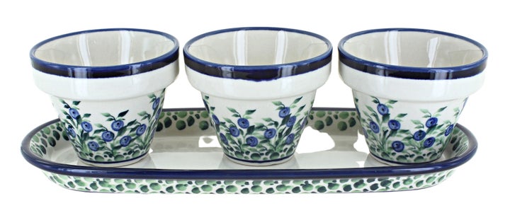 Zaklady Porcelain Vine Décor — Polish Pottery