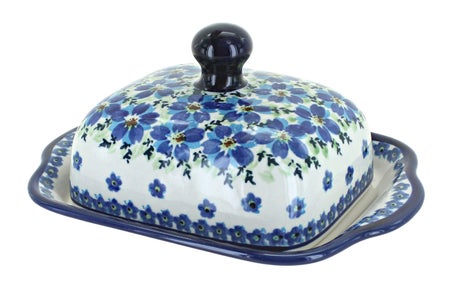 Zaklady Kalina Butter Dish — Polish Pottery