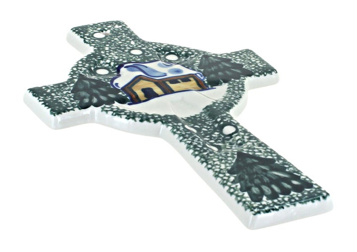 WR Unikat Winter Forest Décor — Polish Pottery