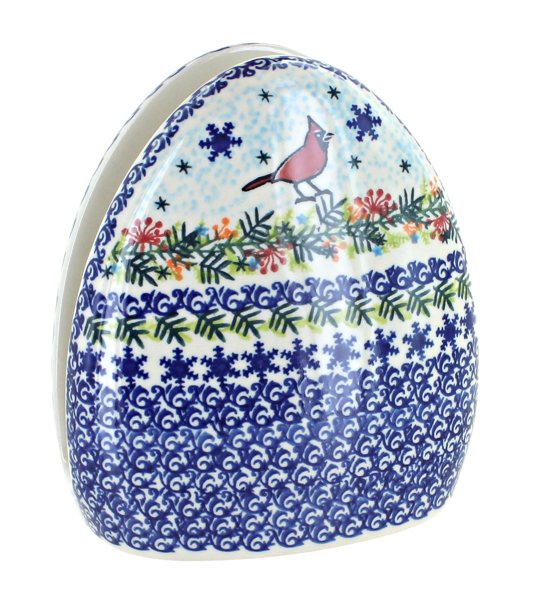 Vena Winter Cardinal Dining Accessories — Polish Pottery