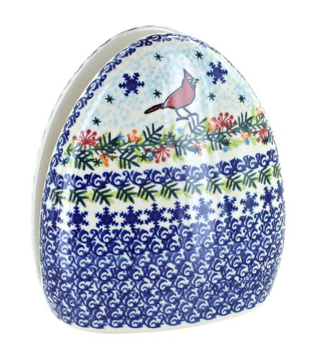 Vena Winter Cardinal Dining Accessories — Polish Pottery