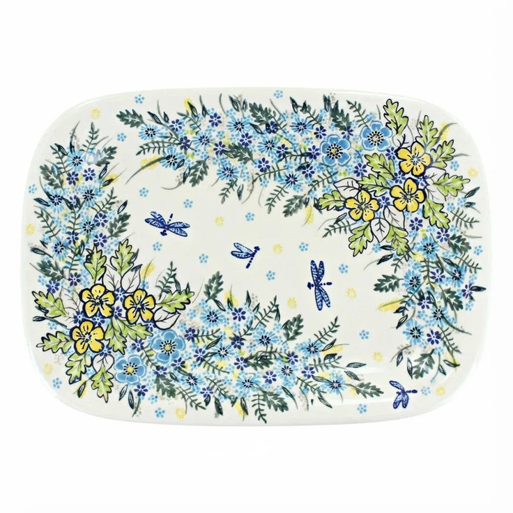 Detail image of Vena Alyssa Large Serving Piece — Polish Pottery