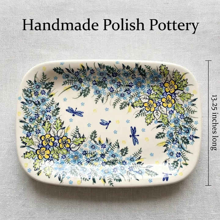 Vena Alyssa Large Serving Piece — Polish Pottery