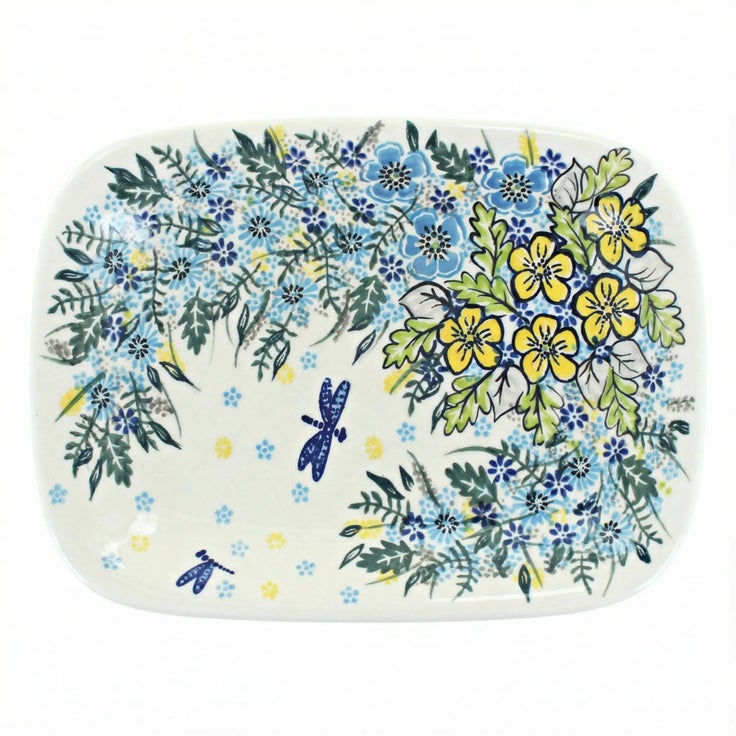 Detail image of Vena Alyssa Small Serving Piece — Polish Pottery