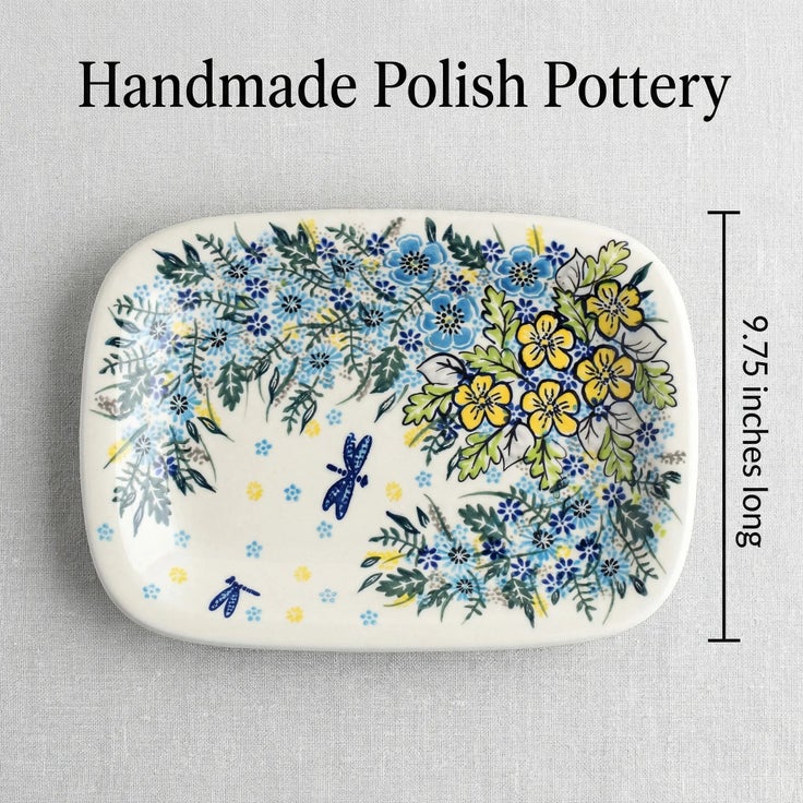 Detail image of Vena Alyssa Small Serving Piece — Polish Pottery