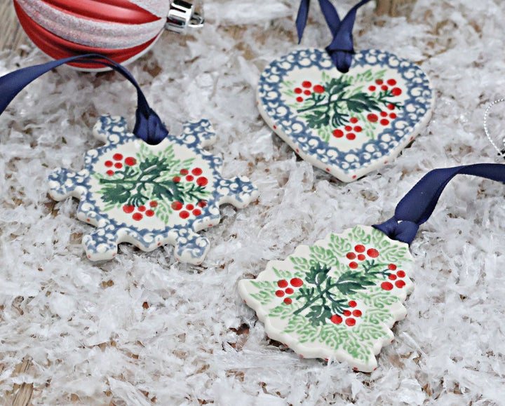 Ceramika Artystyczna Noelle Christmas Ornament — Polish Pottery