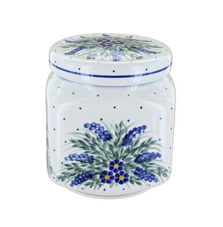 WR Unikat Hyacinth Counter Storage — Polish Pottery