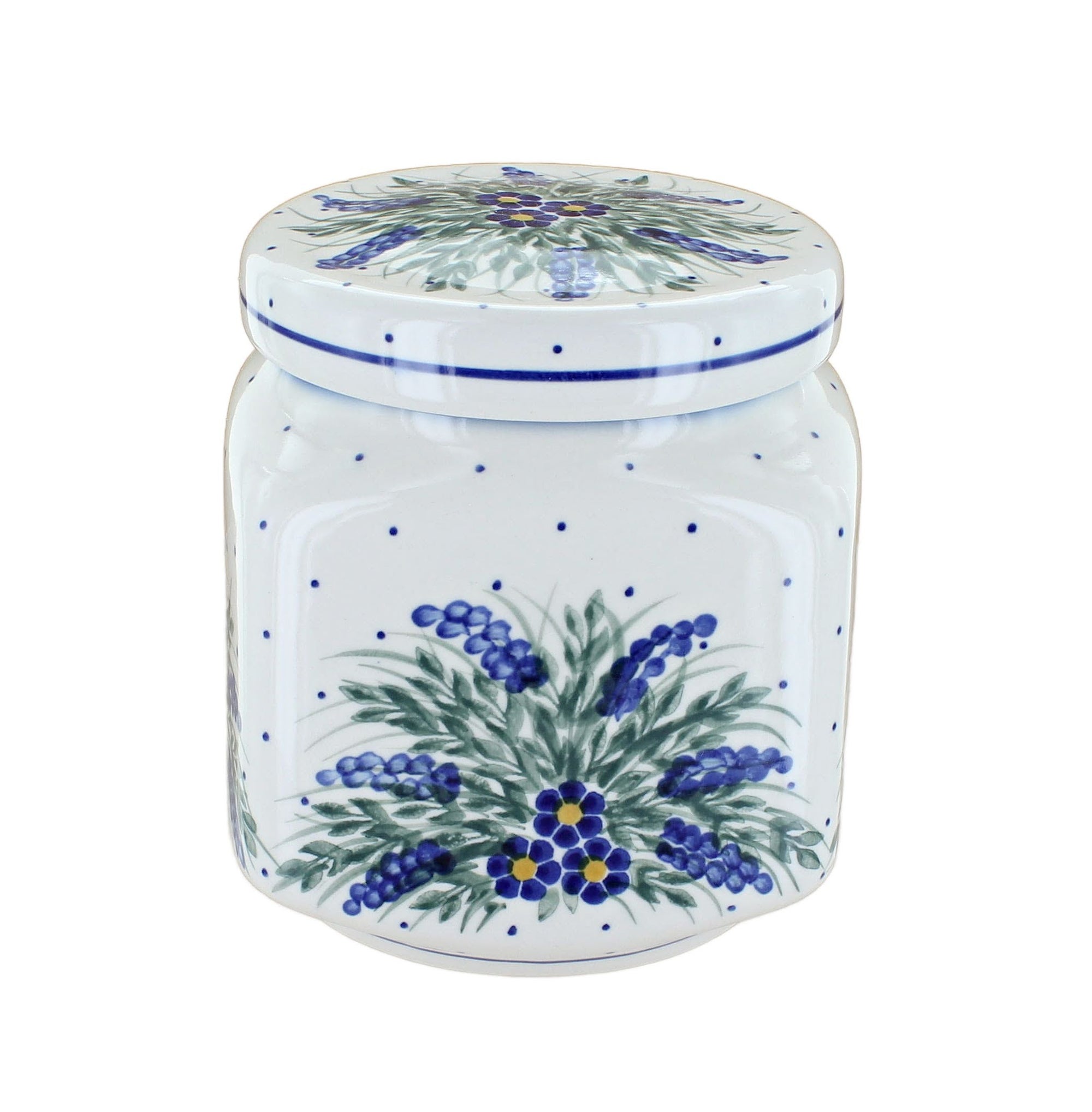 WR Unikat Hyacinth Counter Storage — Polish Pottery